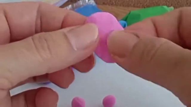 Лепим из пластилина Цветы из воздушного пластилина Простые и красивые цветы розы лепим с детьми смотреть онлайн