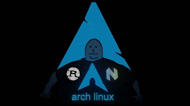 Arch Linux guy 3D animation смотреть онлайн