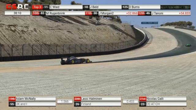 iRacing : Absolute Beginners Formula Neagle - 2018 S14 - Round 1 - Weather Tech Laguna Seca смотреть онлайн