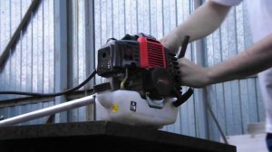 Глушитель на триммер