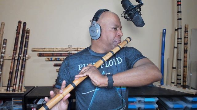 A B minor bamboo flute solo with the Rode NT1 смотреть онлайн