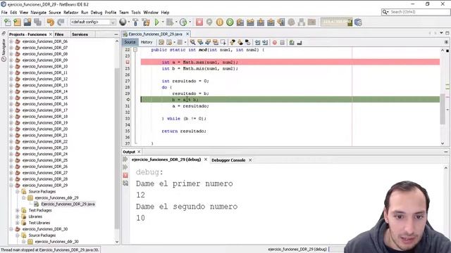 Ejercicios Java - Funciones #14 - Máximo común divisor y mínimo común múltiplo смотреть онлайн
