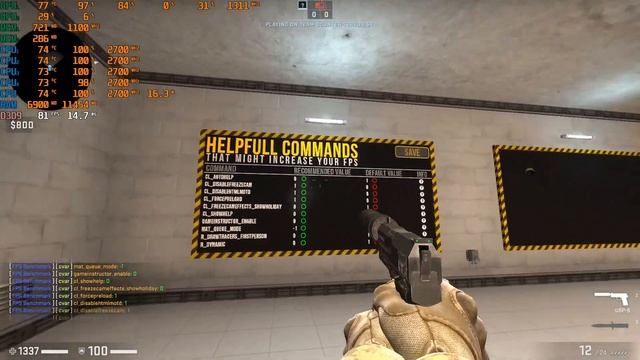 CS:GO: GeForce 940M + i5-6200U + lowest settings | Benchmark смотреть онлайн