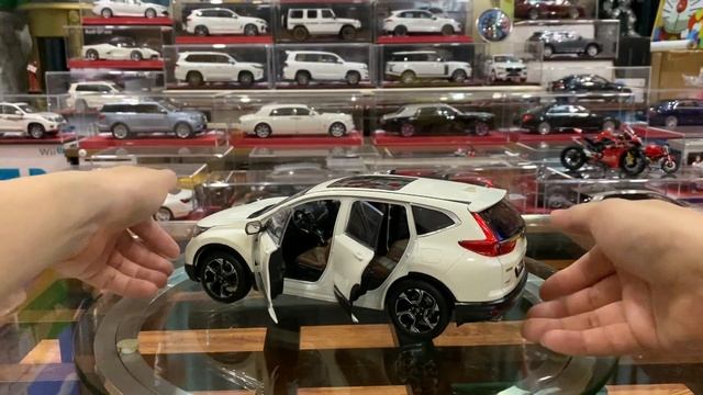 Mô hình xe Honda CRV 2018 by Paudi (1:18 scale Die-Cast) смотреть онлайн