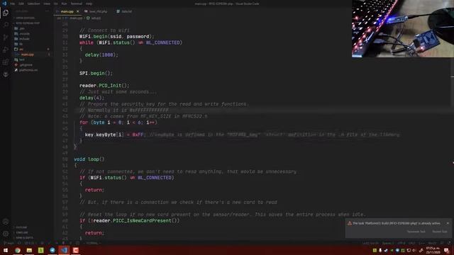Leer tarjeta RFID con PHP y ESP8266 смотреть онлайн