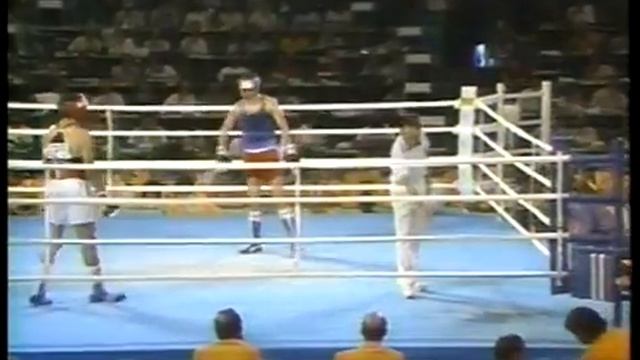 Olympics - 1984 Los Angeles - Boxing - Lt Welterwts - USA Jerry Page VS YUG Mirko Puzovic imasports смотреть онлайн