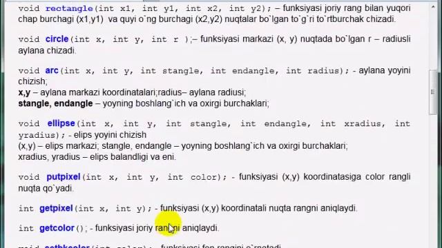 C++ graphic Tutorial 3Dev C++ da grafik rejimda ishlash смотреть онлайн