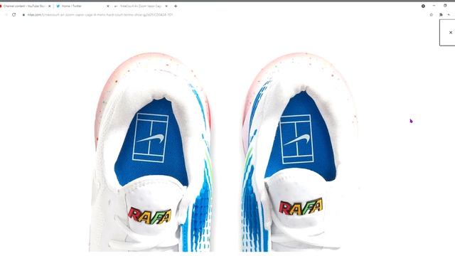 NikeCourt Air Zoom Vapor Cage смотреть онлайн