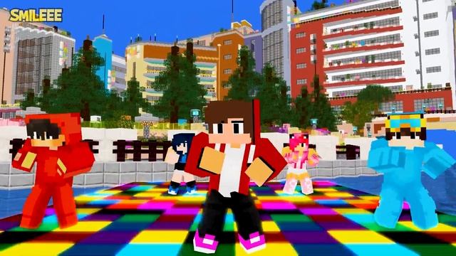 APHMAU FAMILY CREW FRIENDS | GOMY GOMY | SHUFFLE DANCE | SUPERIDOL - MINECRAFT ANIMATION смотреть онлайн