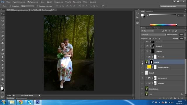 Урок Photoshop по обработке фото смотреть онлайн