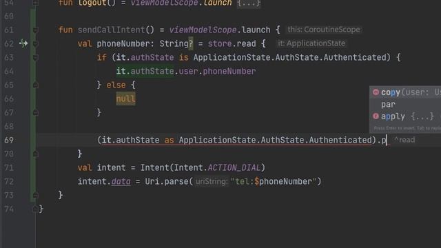 Make a phone call in Android! смотреть онлайн
