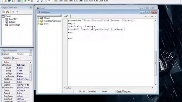 PDF Reader in Delphi
