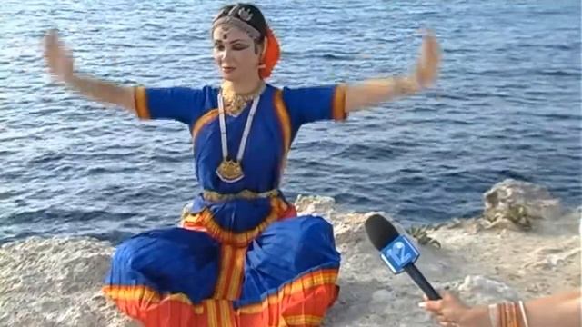 Сарасвати, Лакшми и Дурга в Херсонесе! (Бхаратанатьям, интервью). смотреть онлайн