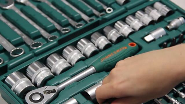 НАБОР ИНСТРУМЕНТА УНИВЕРСАЛЬНЫЙ JONNESWAY S04H52482S (1/4", 1/2") 82 ПРЕДМЕТА смотреть онлайн