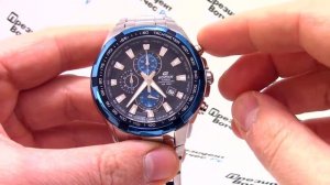 Часы Casio EDIFICE EF-539D-1A2 [EF-539D-1A2VEF] - видео обзор от PresidentWatches.Ru