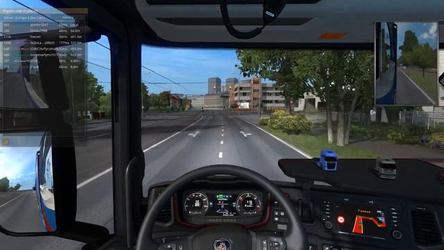 Euro Truck Simulator 2 вдоль Балтийского моря смотреть онлайн