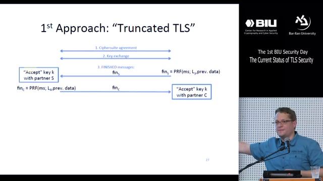 On the Security of TLS-DHE in the Standard Model: Dr. Tibor Jager смотреть онлайн