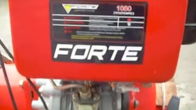 Мой новый дизельный мотоблок forte-105 смотреть онлайн