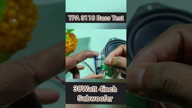 TPA 3118 60Watt Mono Bass Test смотреть онлайн
