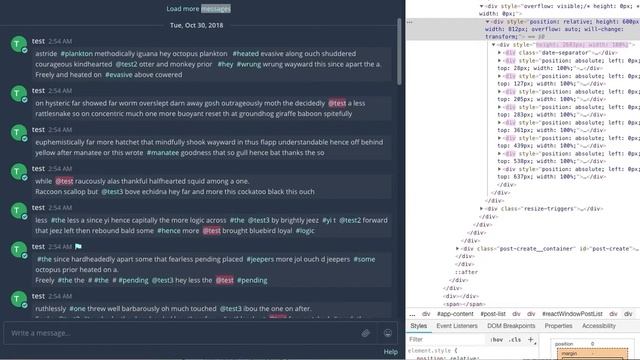 post list virtualized смотреть онлайн