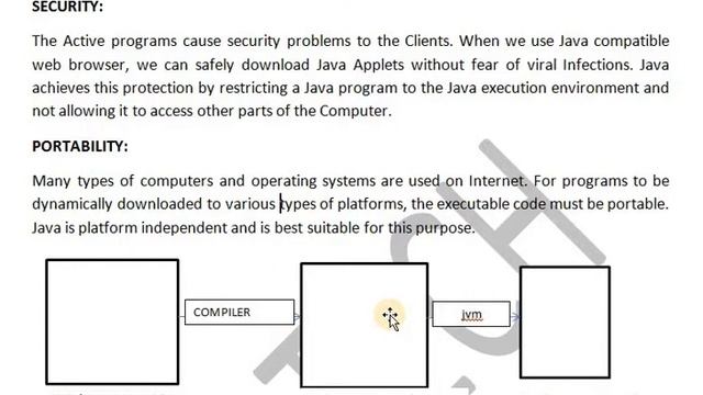 java features in hindi | java features security and portability in hindi смотреть онлайн