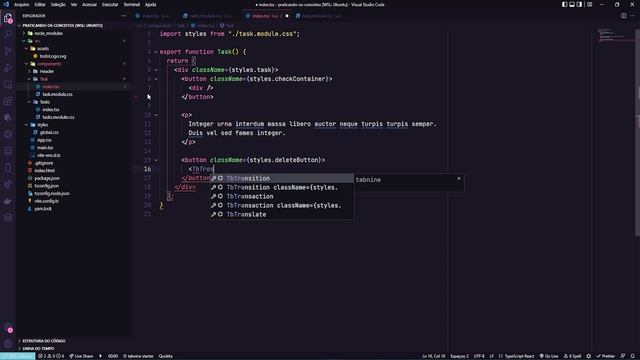 Ignite ReactJS 2022 - Resolvendo o Desafio "Praticando Conceitos" смотреть онлайн