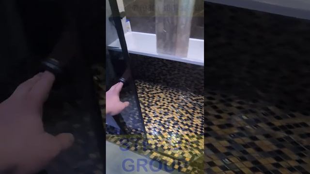 Душевое ограждение из стекла смотреть онлайн