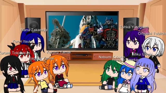 ||Gachalife|| Date a Live girls react to Shido Itsuka as Optimus Prime Transformers DOTM part 4/6 смотреть онлайн