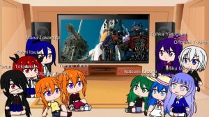 ||Gachalife|| Date a Live girls react to Shido Itsuka as Optimus Prime Transformers DOTM part 4/6