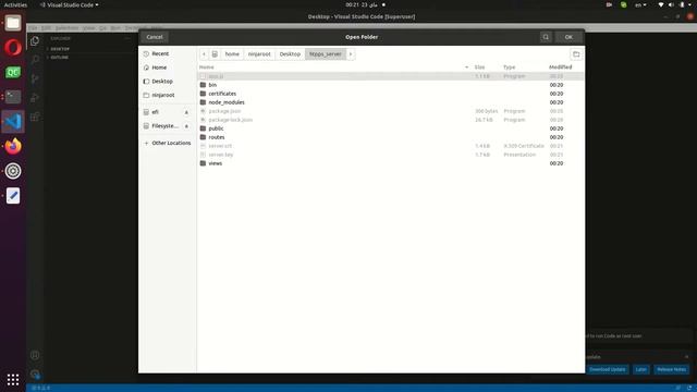 Set-up SSL in NodeJS and Express using OpenSSL смотреть онлайн