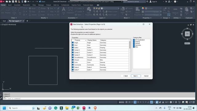 Data Extraction in AutoCAD Electrical смотреть онлайн