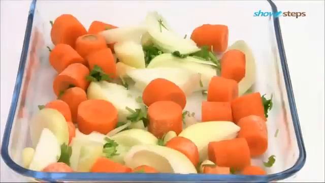 как запечь курицу с овощами смотреть онлайн