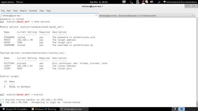 Windows MySQL Post Auth Remote SYSTEM Code Execution - Stuxnet Technique смотреть онлайн