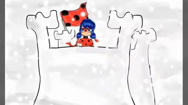 Леди баг и Супер кот//Комикс "Битва снежками!" смотреть онлайн