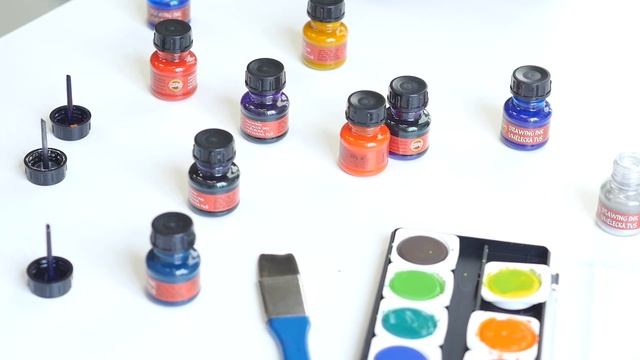 KOH-I-NOOR HARDTMUTH - How to use DRAWING INK смотреть онлайн