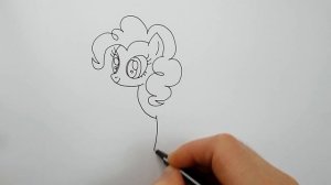 Как Нарисовать Пони Пинки Пай поэтапно | Рисуем Пони | Картинки Пинки Пай своими руками