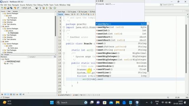 Find the smallest and the largest elements from the array in Core Java | Core Java Practicals BSCI смотреть онлайн