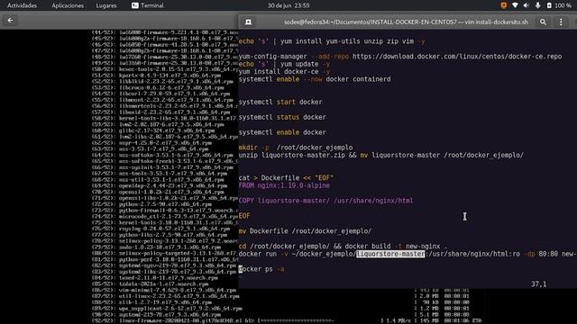 Instalación de Docker en Centos7 смотреть онлайн
