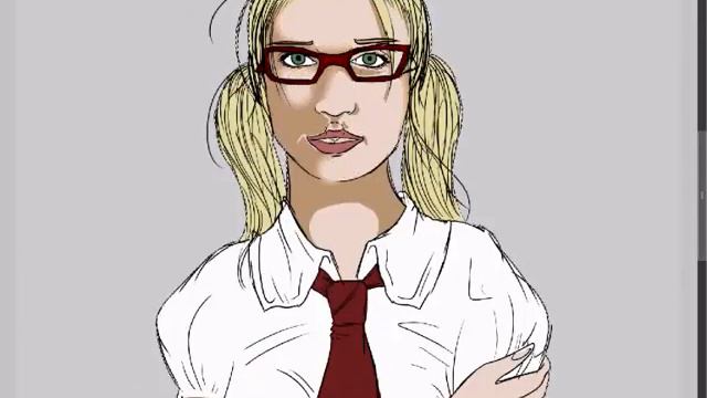 Alice Kirkland - Gakuen Speedpaint смотреть онлайн