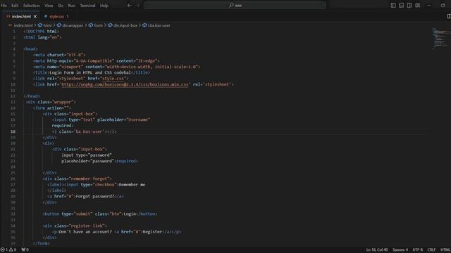 Login Html +css смотреть онлайн