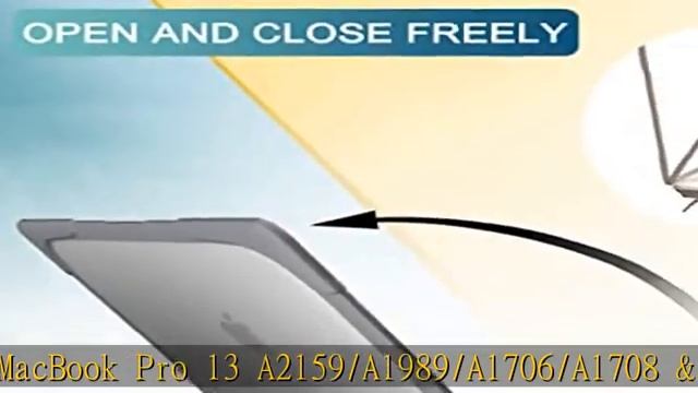 Batianda For MacBook Pro 13 Inch Case 2022 2020 Release A2338 M2 M1 A2289 A2251, Heavy Duty Plastic