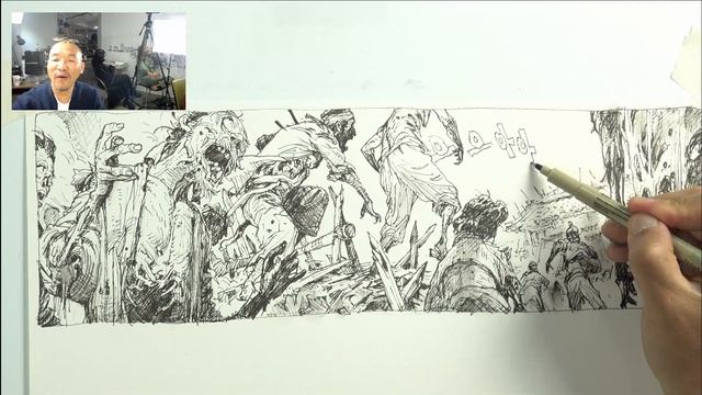 2020.04.10 Live Drawing -킹덤 KINGDOM 02 смотреть онлайн