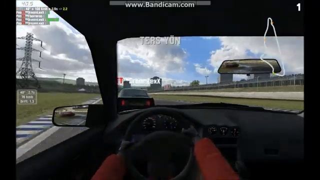 LFS Kıl payı kurtuldum + Egzos Şow! :D смотреть онлайн