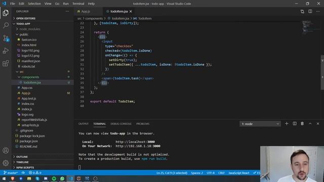 React with Spring Boot Todo App Workshop смотреть онлайн