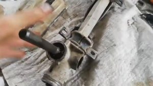 Ремонт рулевой рейки, замена втулки рейки корса б, corsa b.