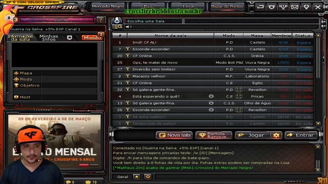 Live com inscritos - CrossFireBR #11 смотреть онлайн