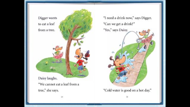 Digger and Daisy Go to the Zoo | Children Book Read Aloud смотреть онлайн