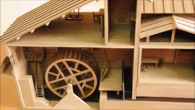 Макет водяной мельницы для музея, 18+ смотреть онлайн