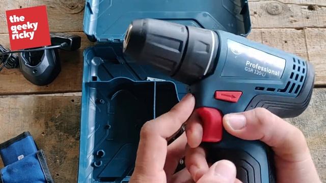 Bosch GSR120 Li Cordless Drill Driver - Unboxing & Review смотреть онлайн
