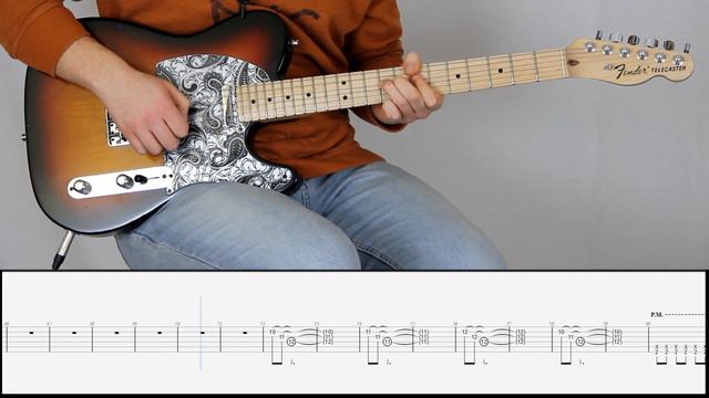 MUSE - PLUG IN BABY | Guitar Cover Tutorial (FREE TAB) смотреть онлайн